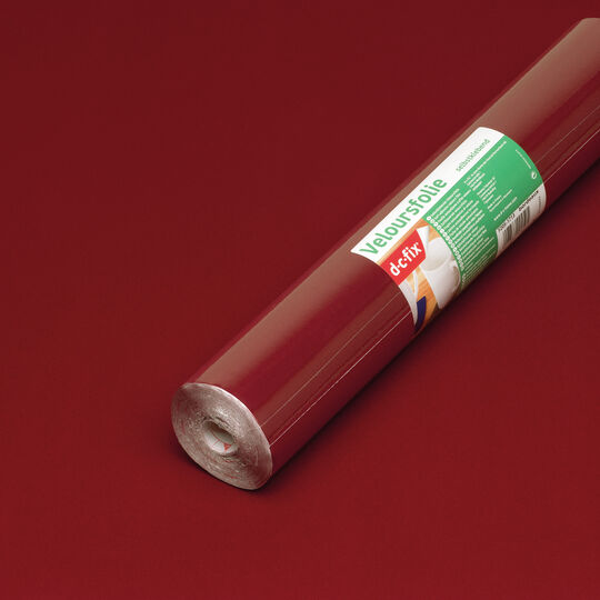 Klebefolie Velours bordeaux image number null